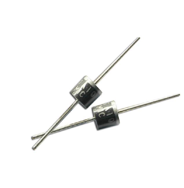 100PCS 10A10 R-6 10A 1000 Volts Silicon Rectifiers 1KV Diodes