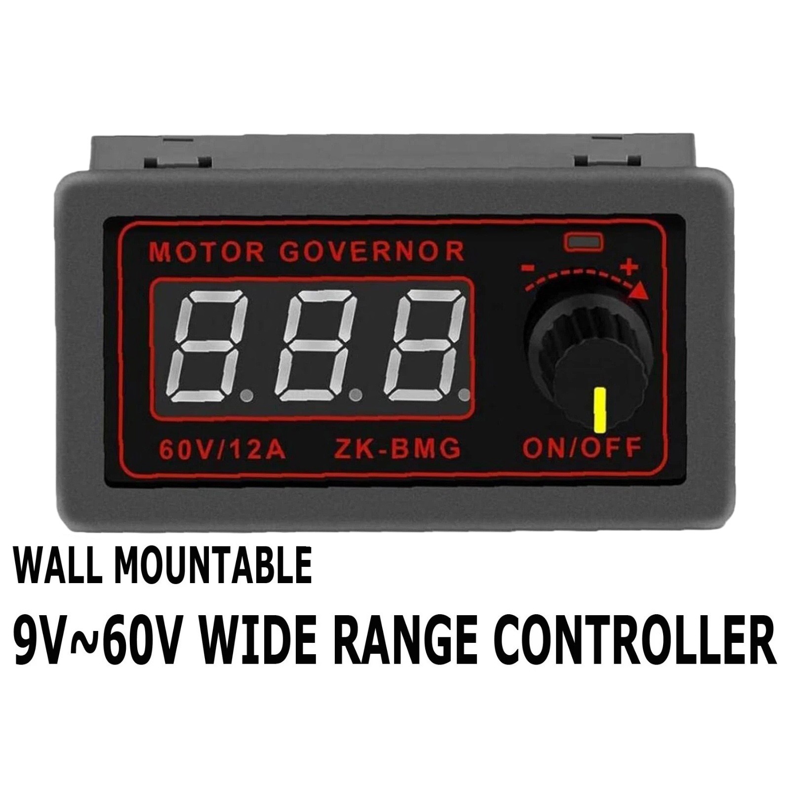 Motor PWM Speed Regulator with Digital Encoder DC 9-60V 500W Control Module