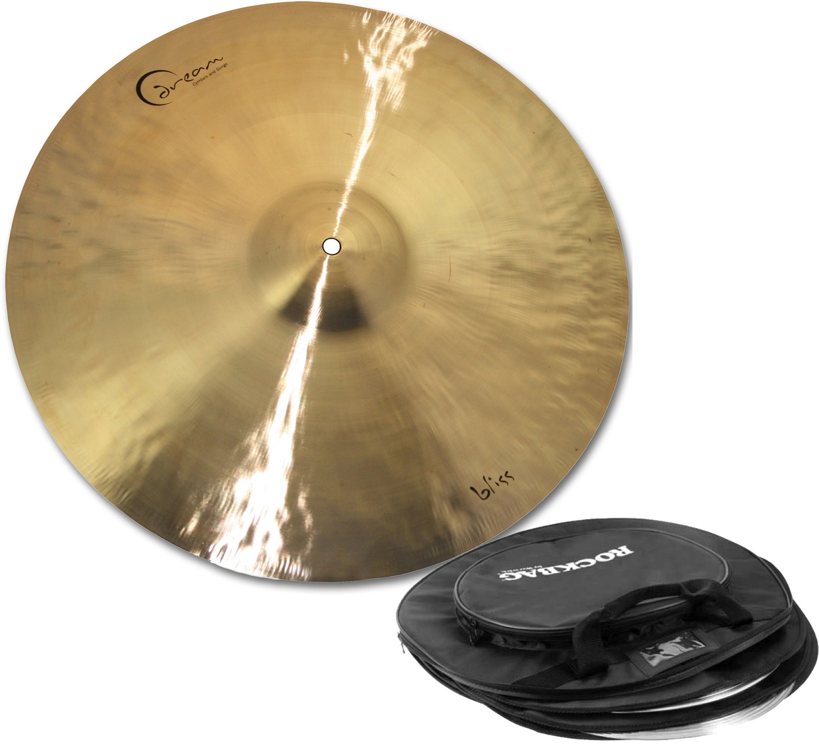 Dream Cymbals BPT20 Bliss Series 20" Paper Thin Crash Cymbal w/ Free Cymbal Bag