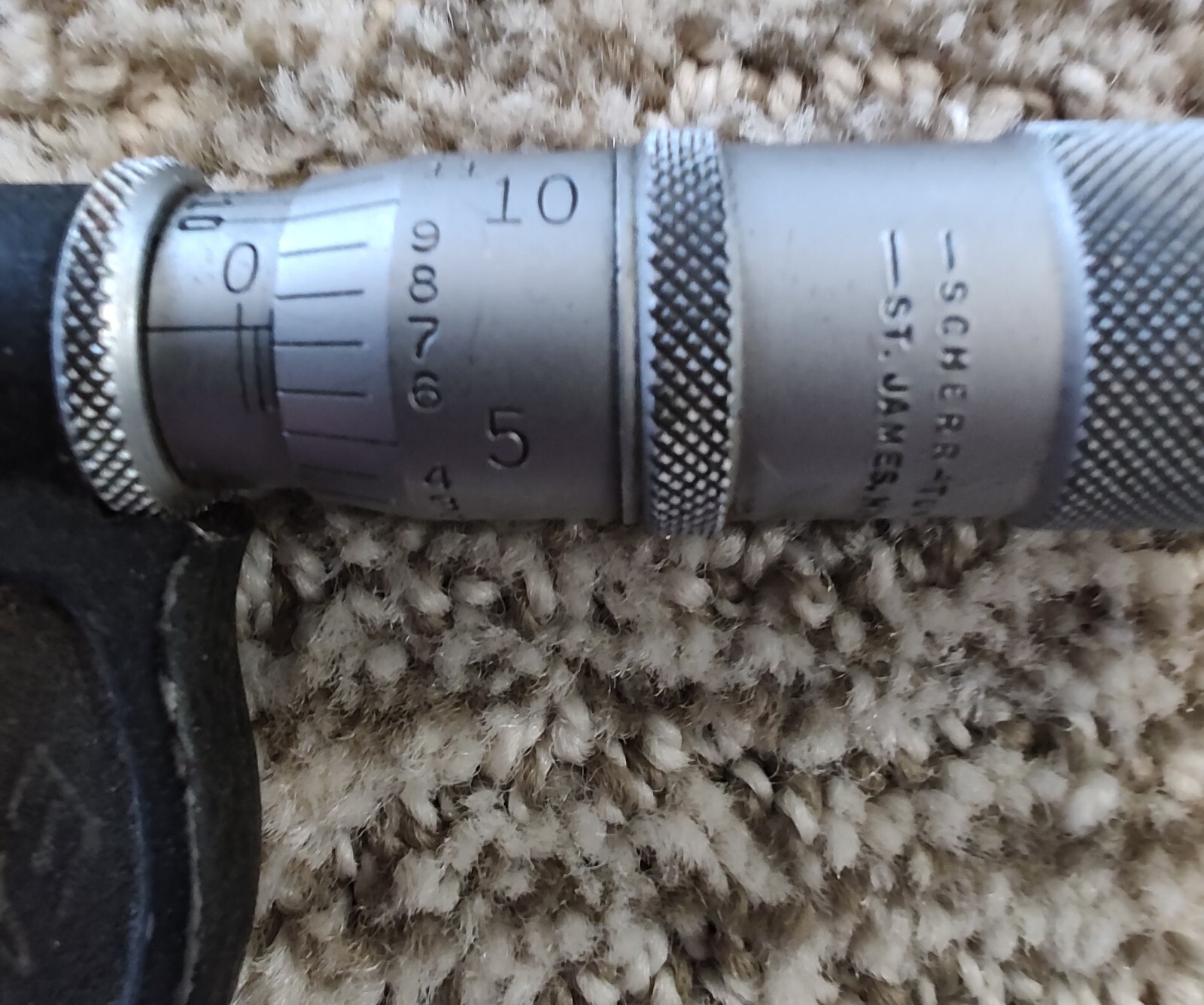 SCHERR TUMICO 0-1" MICROMETER