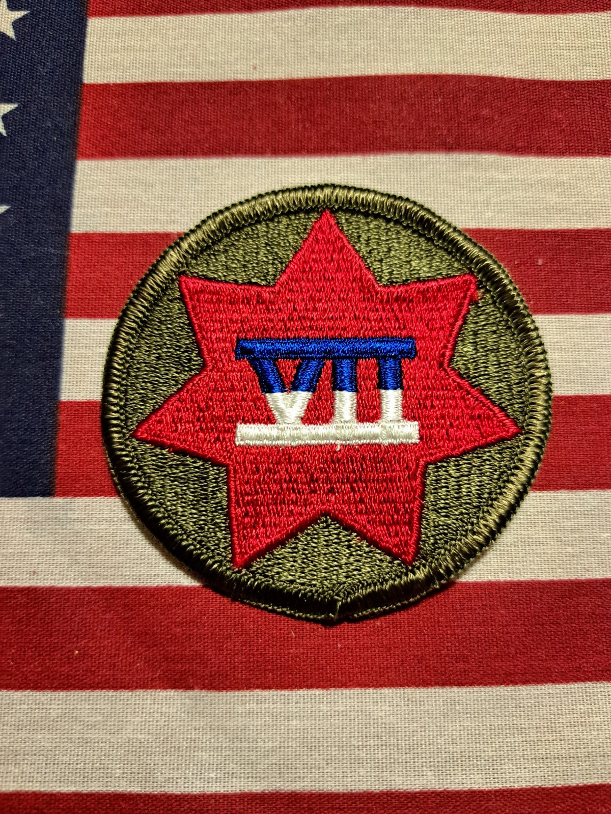 US ARMY 7TH CORPS Patch M/E