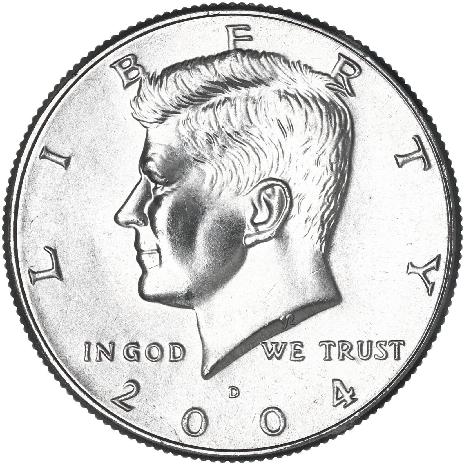 2004 D Kennedy Half Dollar Choice BU CN-Clad