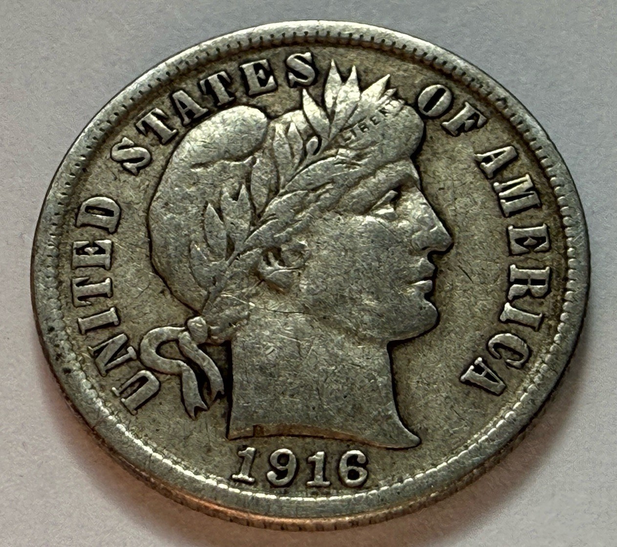 1916 BARBER DIME SILVER U.S. COIN * GET WHAT U C * SHIPS FREE