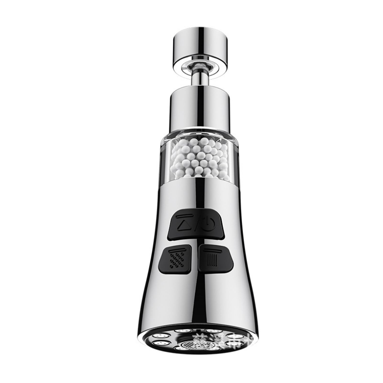 Sink Water Filter Faucet - 360° Rotating Faucet Filter Set with 6 Accessories...