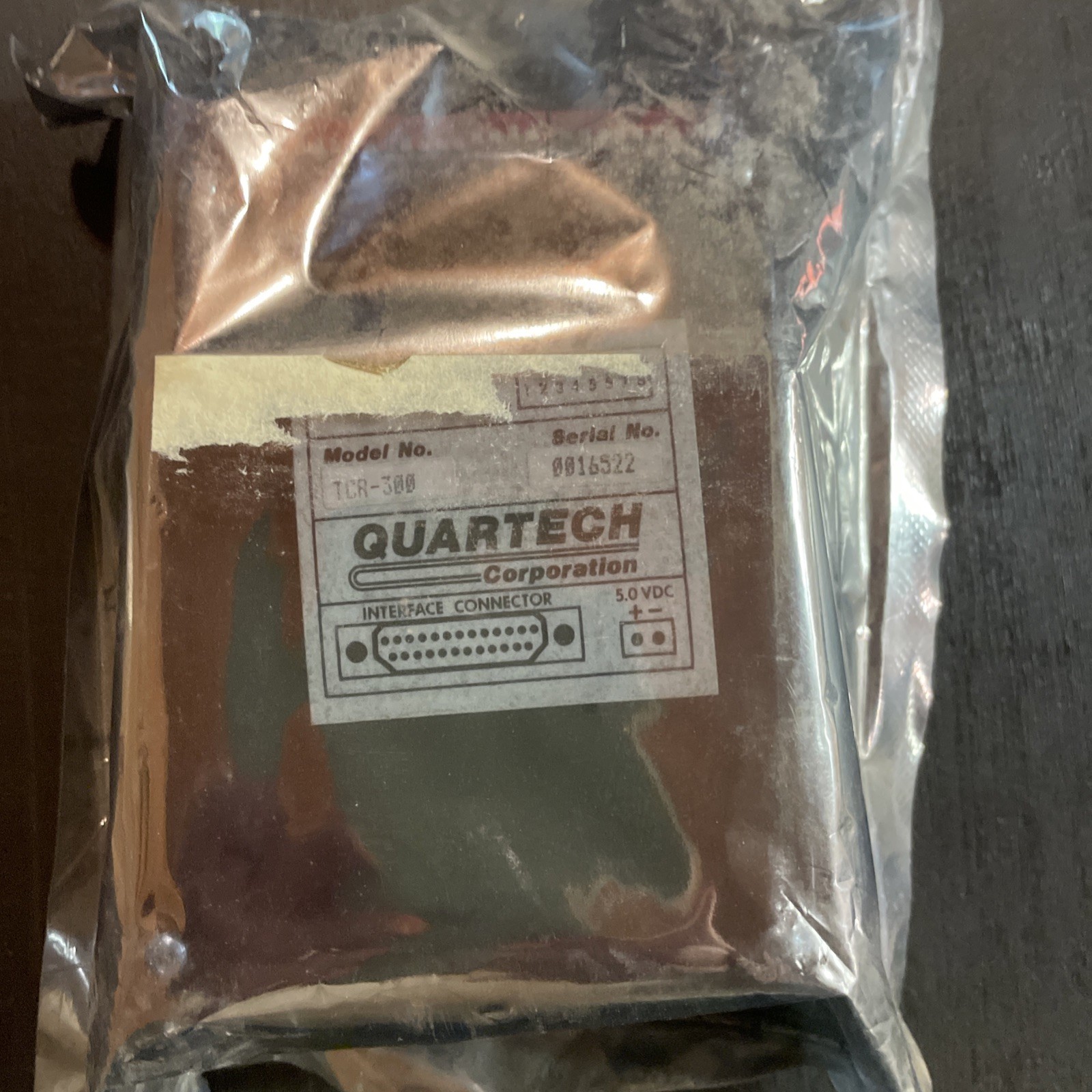 QUARTECH TCR-300 Numeric Entry Display Station