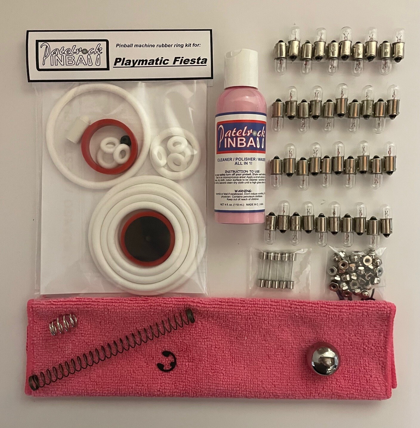 1976 Playmatic Fiesta Pinball Machine Maintenance Tune Up Kit