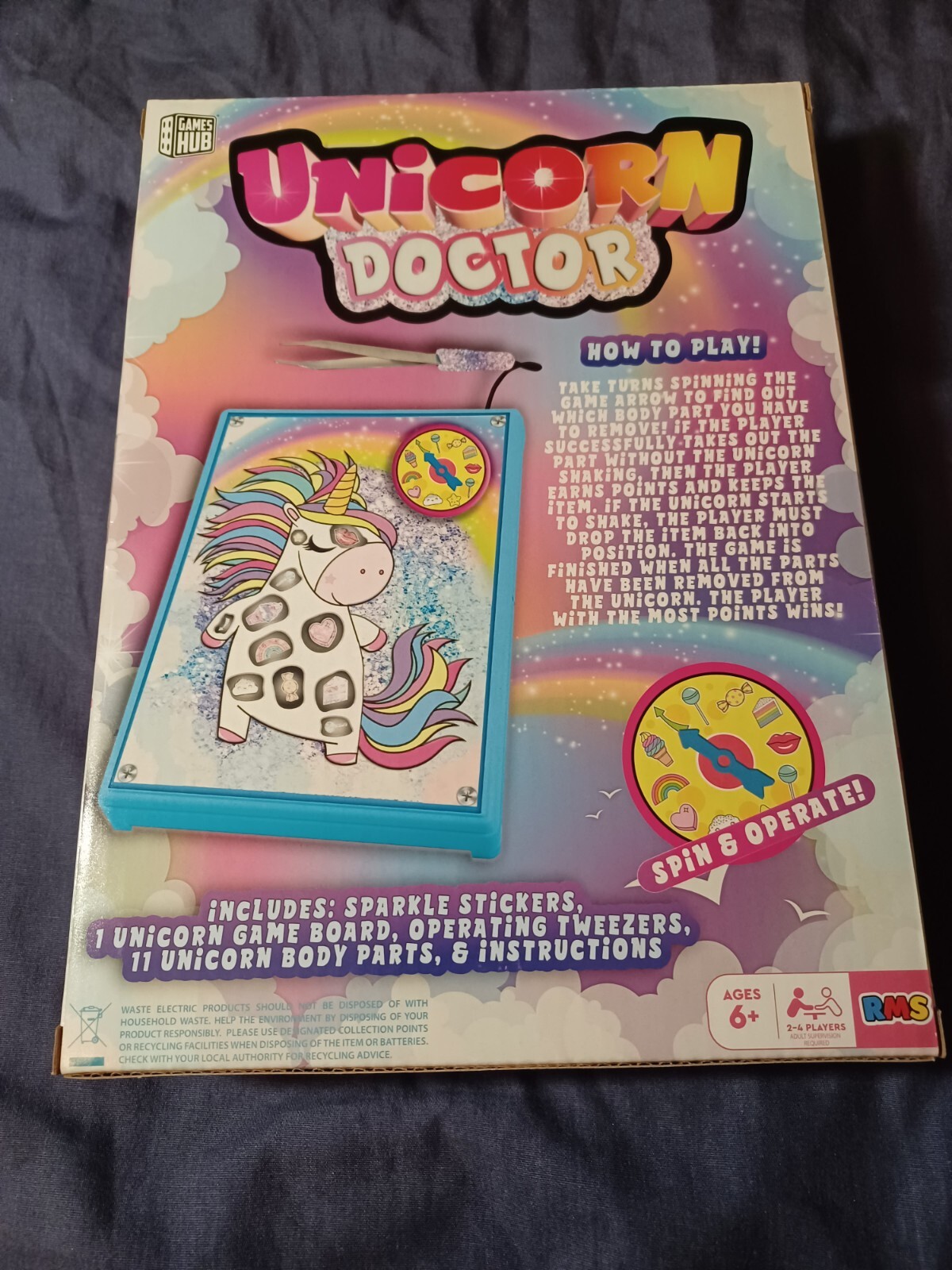 NEW unopened Unicorn Doctor - Operation - Game