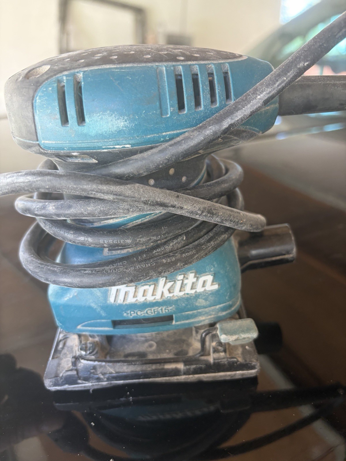 Makita Corded Electric Finishing Sander Blue/Black BO4556 120V