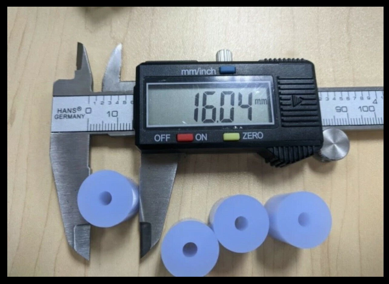 Silicone Spacers for 3D Printer Hot Bed Leveling (Ships same day from PA, US)