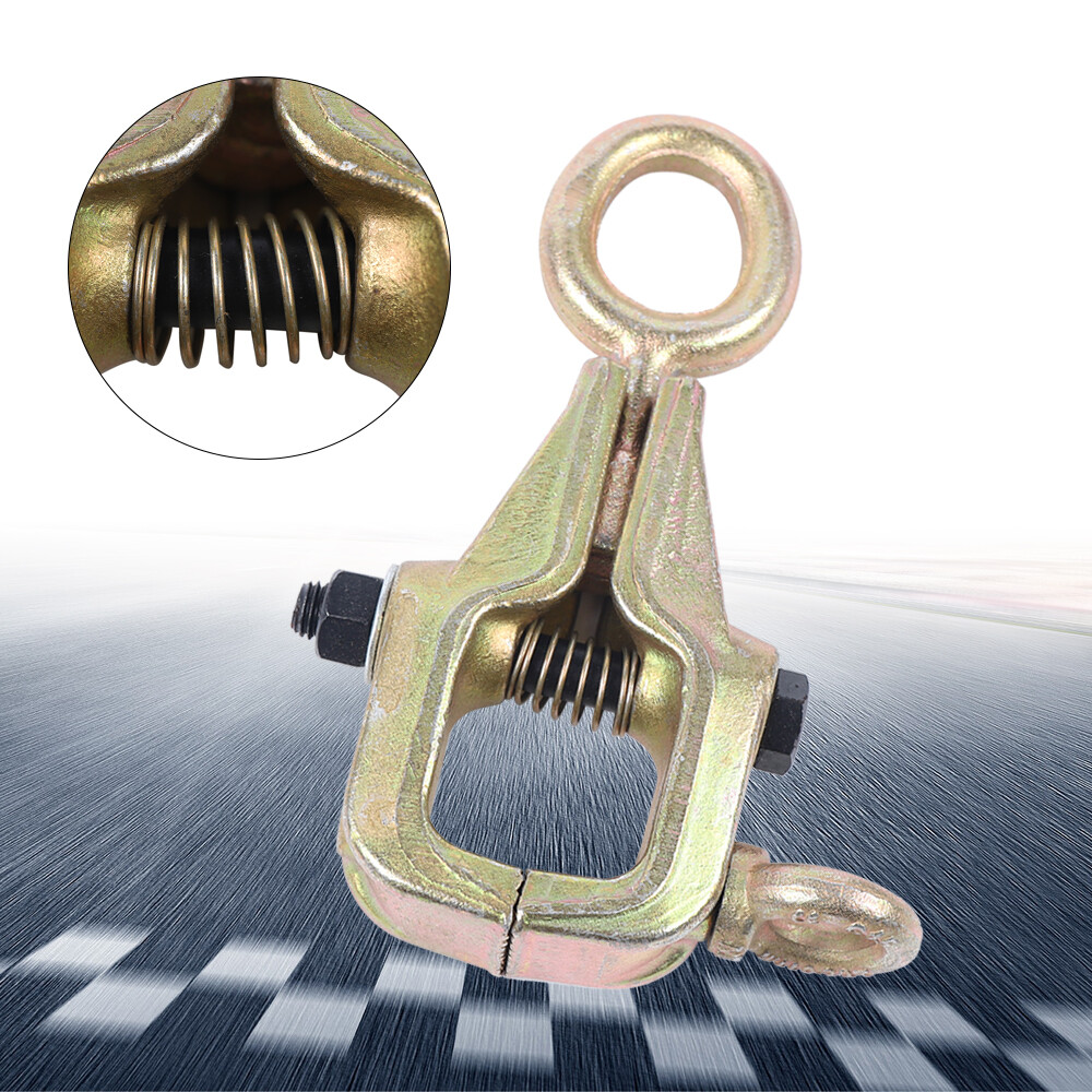 5 Ton Self-tightening 2 Way Auto Body Repair Pull Clamp Frame Back Dent Puller