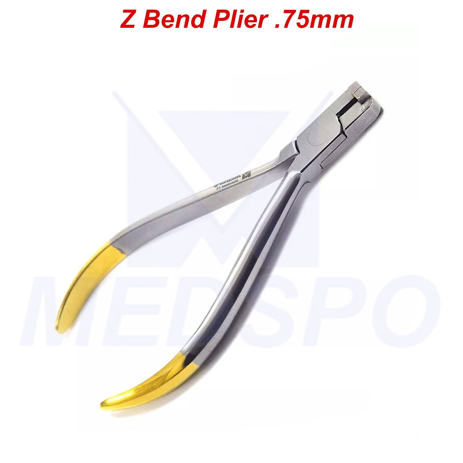 Orthodontic Z Bend Plier .75mm Dental Arch wire Bending Detailing Forming Tools