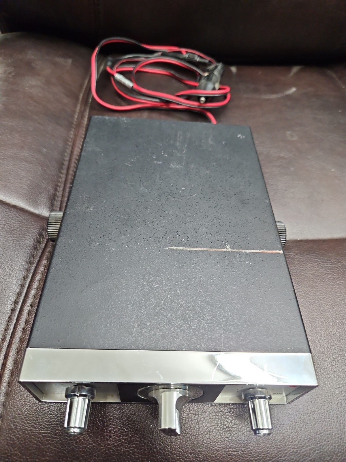 Vintage Realistic TRC-67 23 Channel CB Transceiver Untested Powers On, No Mic