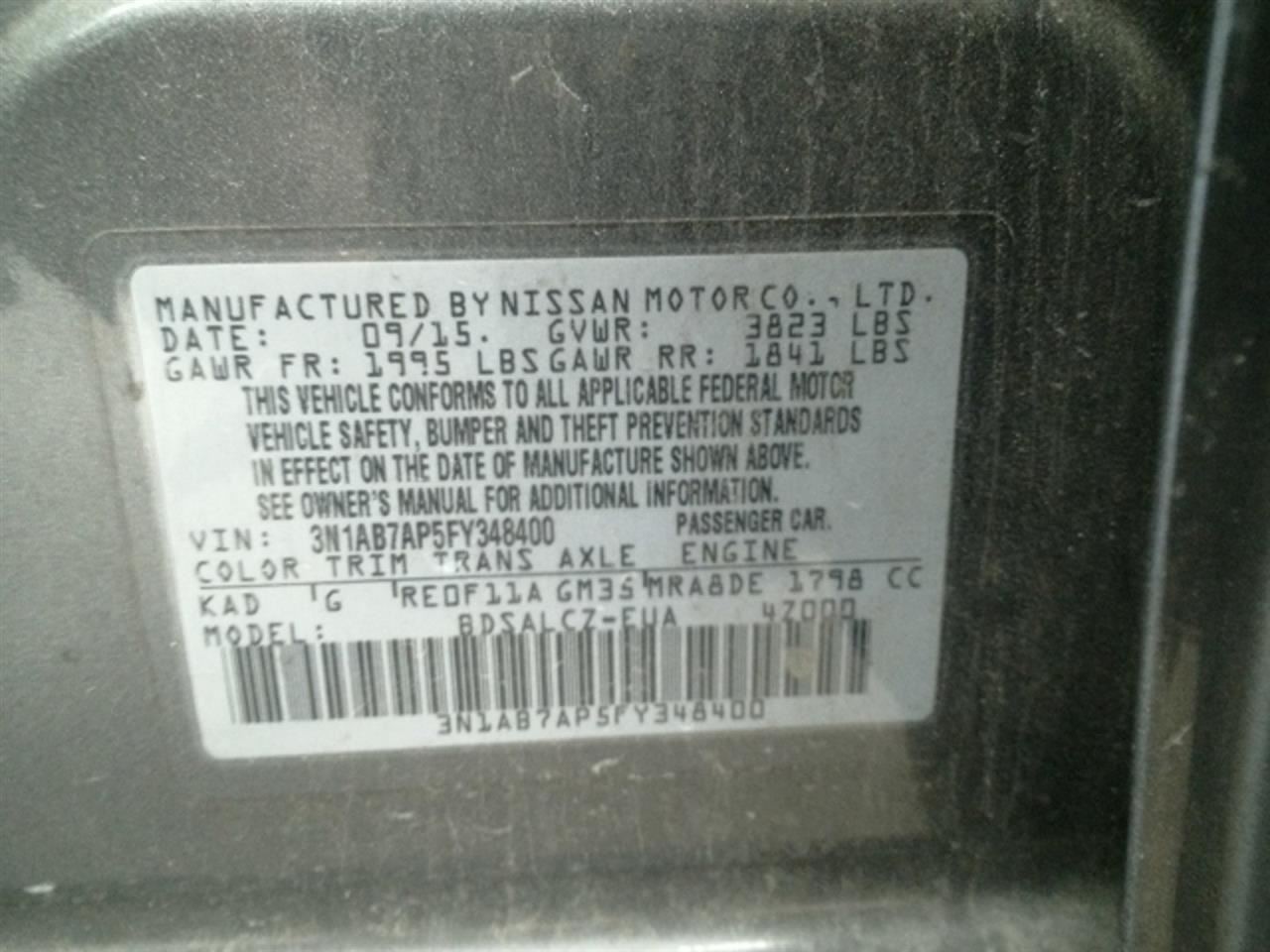 Driver Left Front Spindle/Knuckle Fits 11-25 LEAF 104814740