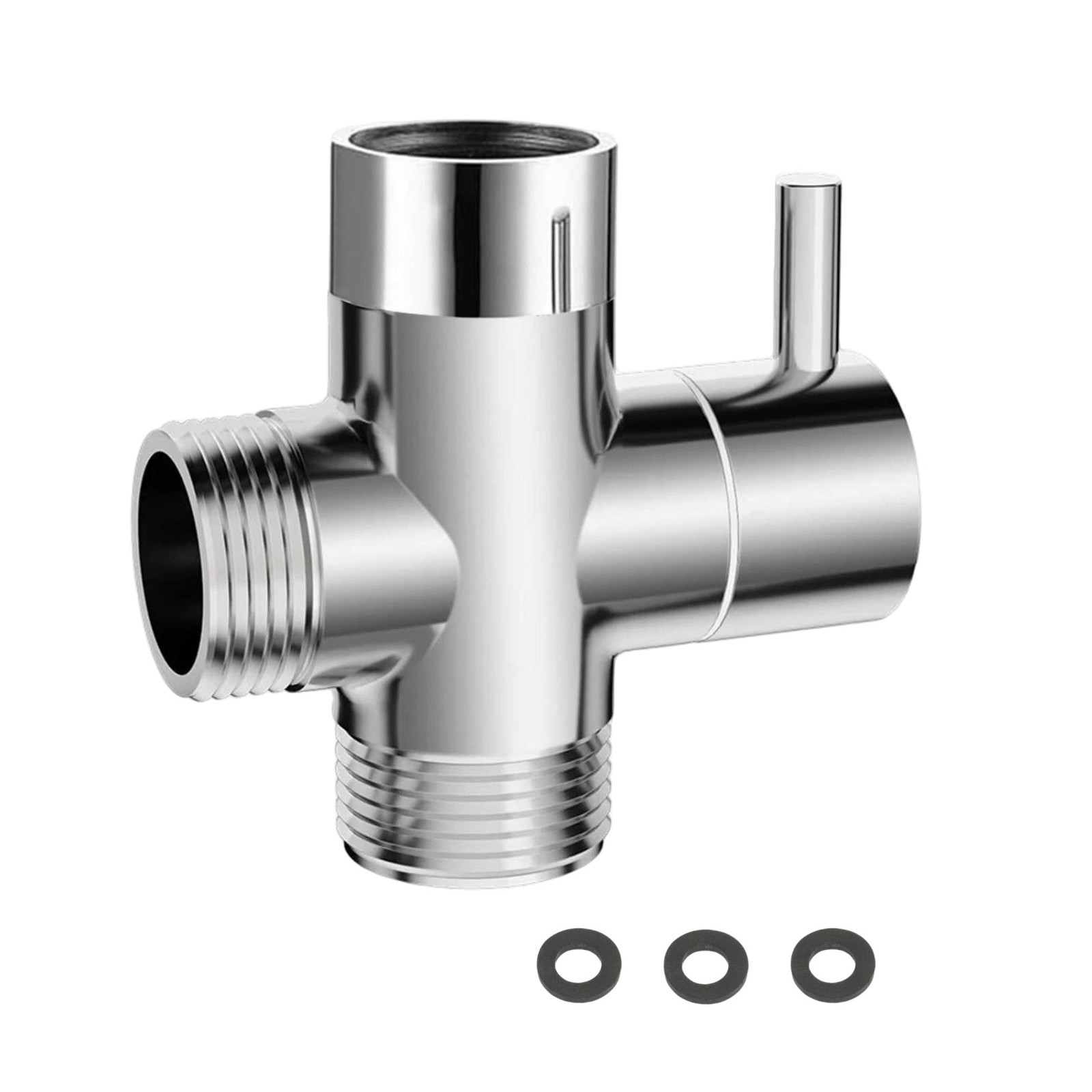 Brass Diverter Valve 1/2in Connection High Pressure Switching Handheld Fixed