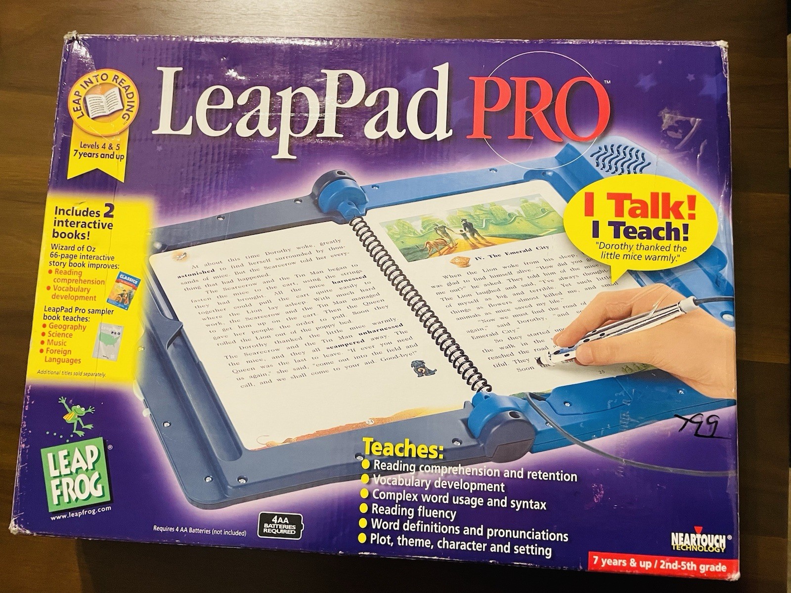 Leap Frog LeapPad Pro Children’s Interactive Reading Set Books With Games