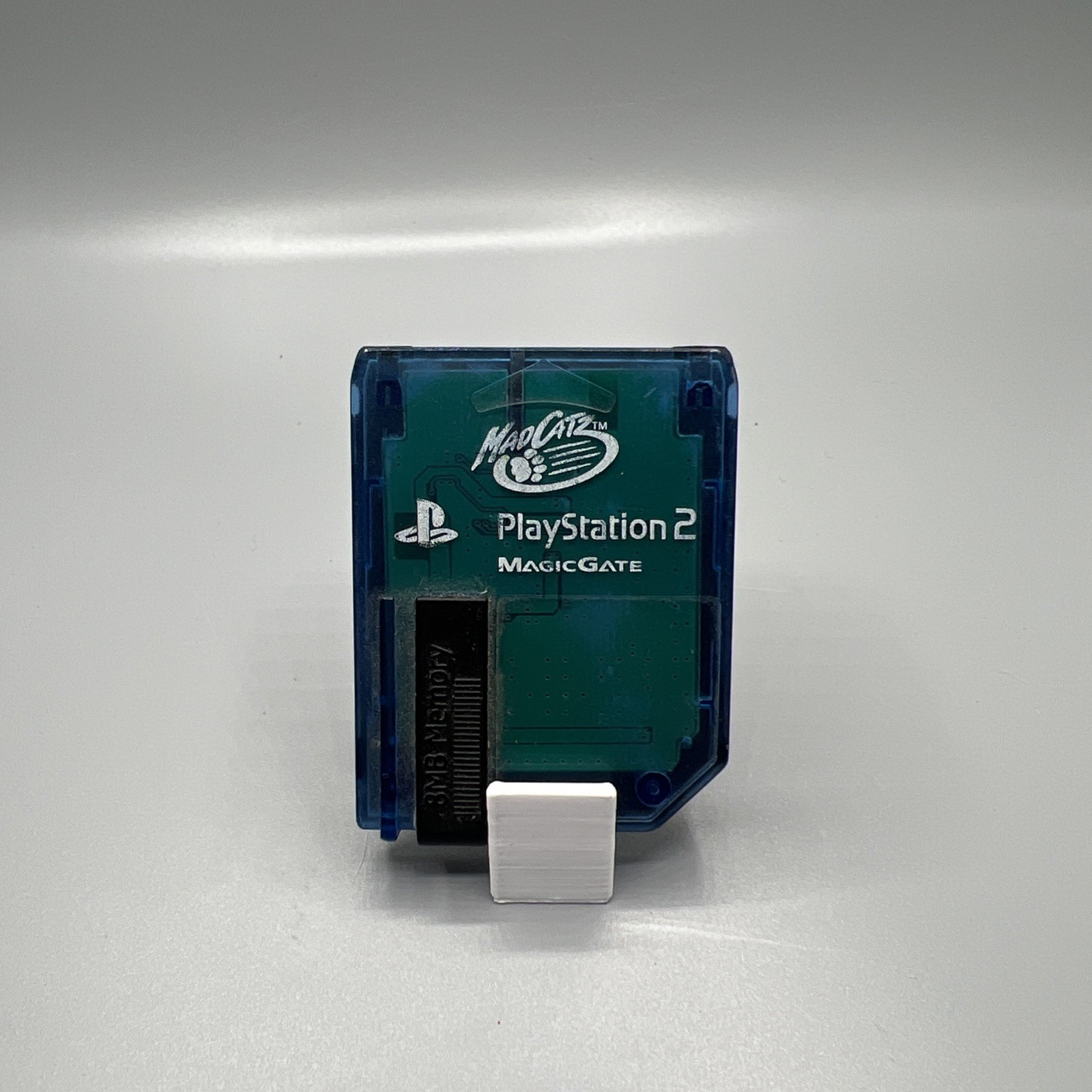 Mad Catz PlayStation 2 PS2 Blue Magic Gate 8 MB Memory Card
