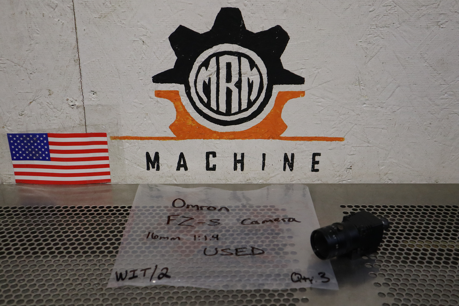 Omron FZ-S Vision Camera 16mm 1:1.4 Used With Warranty See All Pictures