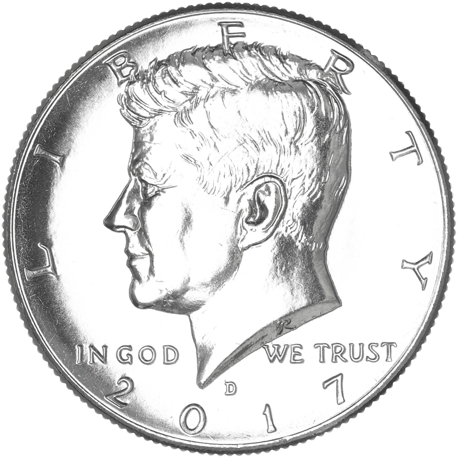 2017 D Kennedy Half Dollar CN-Clad BU