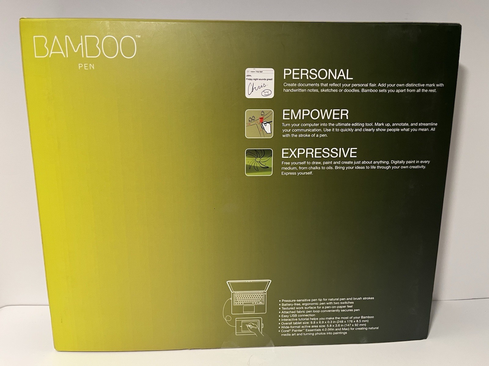 Wacom Bamboo Digital Drawing Tablet CTL-460