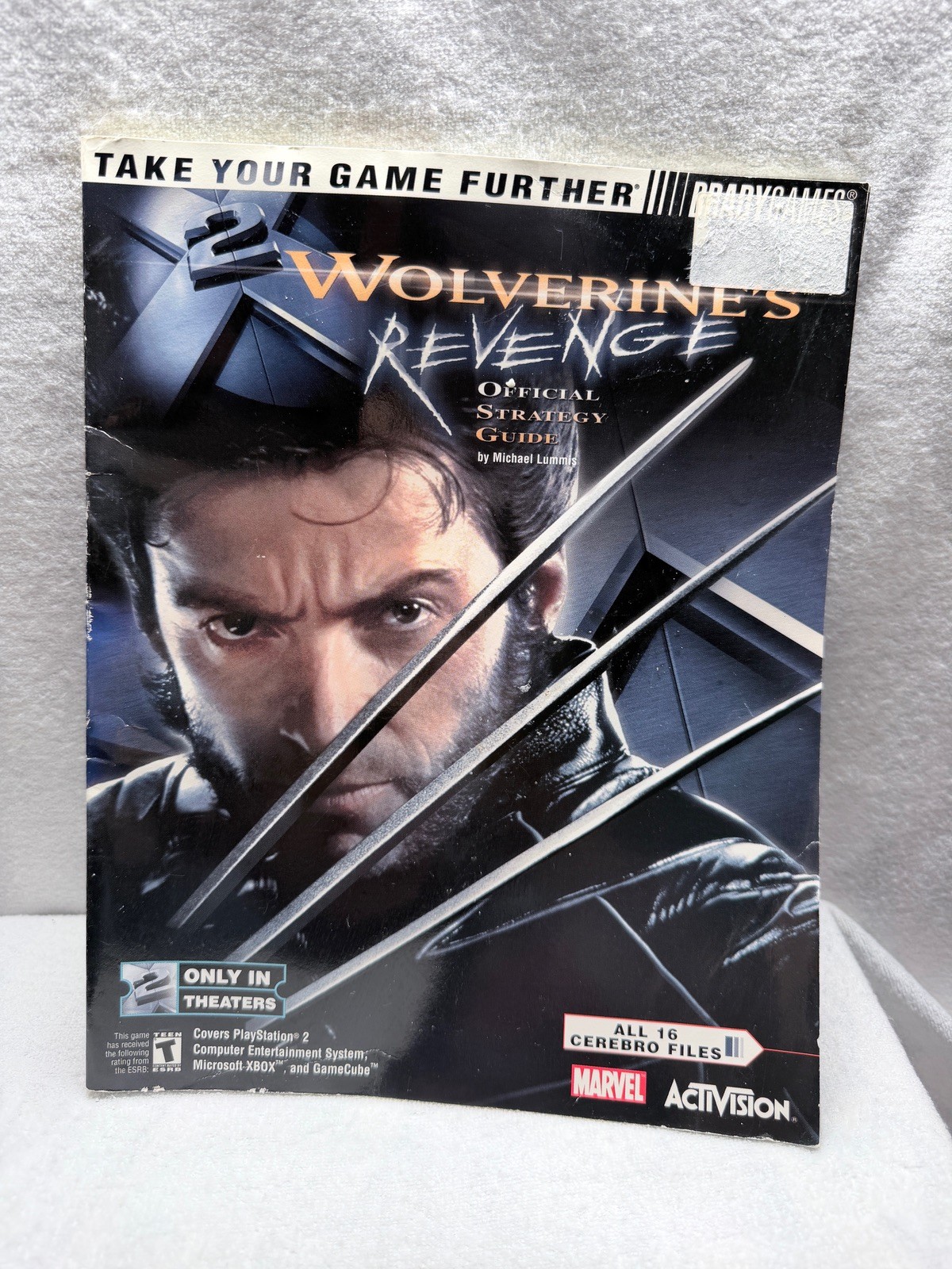 Marvel BradyGames Wolverine's Revenge Strategy Guide Good Used Condition