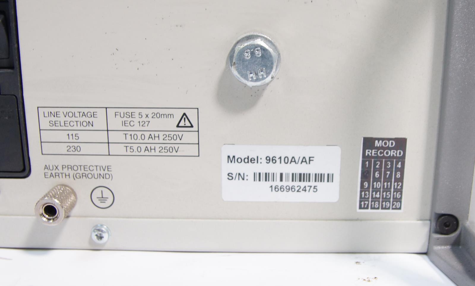 Fluke 9610A/AF RF Reference Source 10Hz to 4GHz