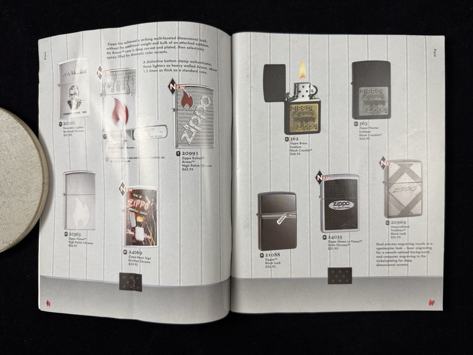 Zippo 75th Anniversary 2007 Complete Line Collection Catalog