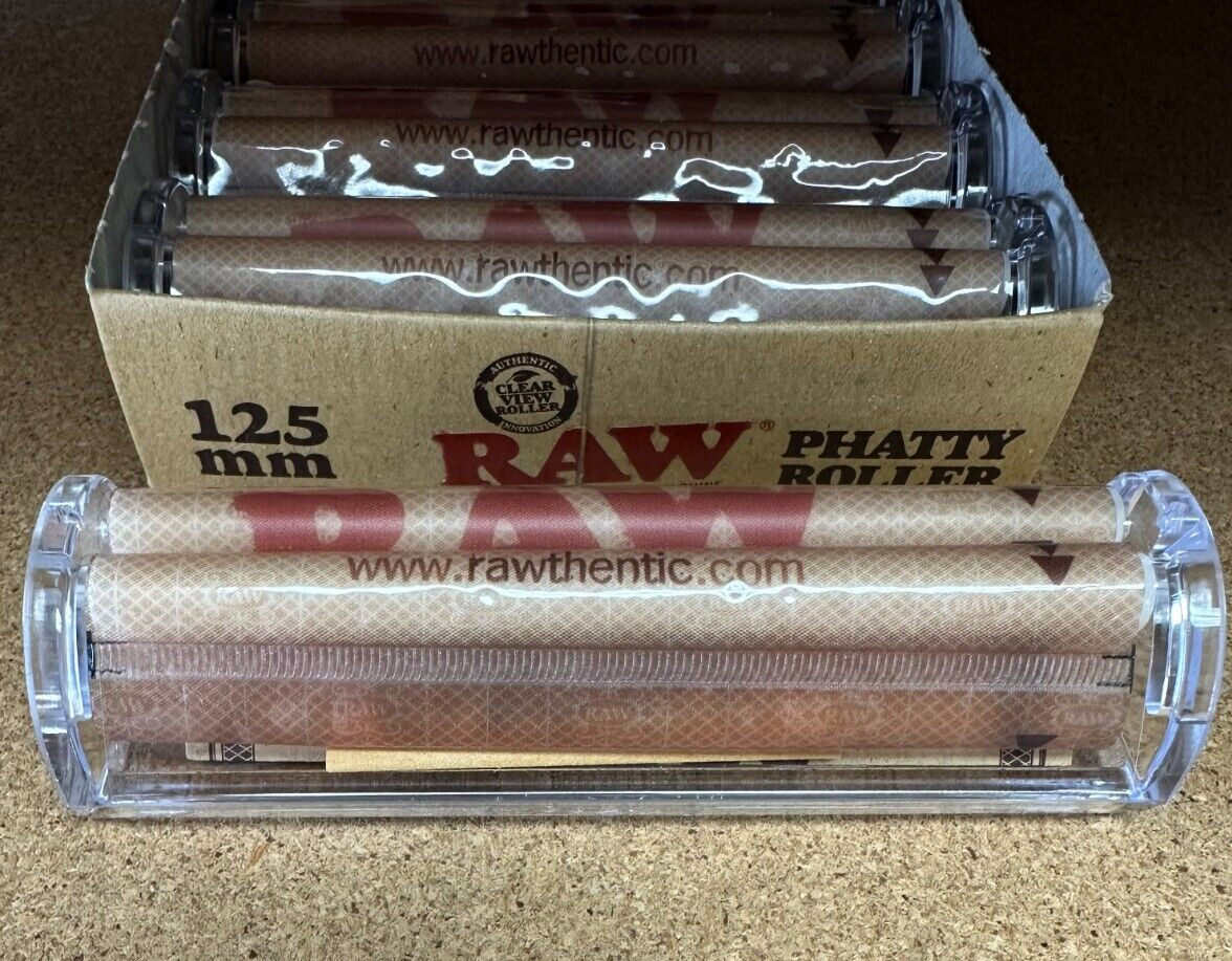 RAW Phatty Cigar 125mm Cigarette Rolling Machine 1-Updated Mat NEW