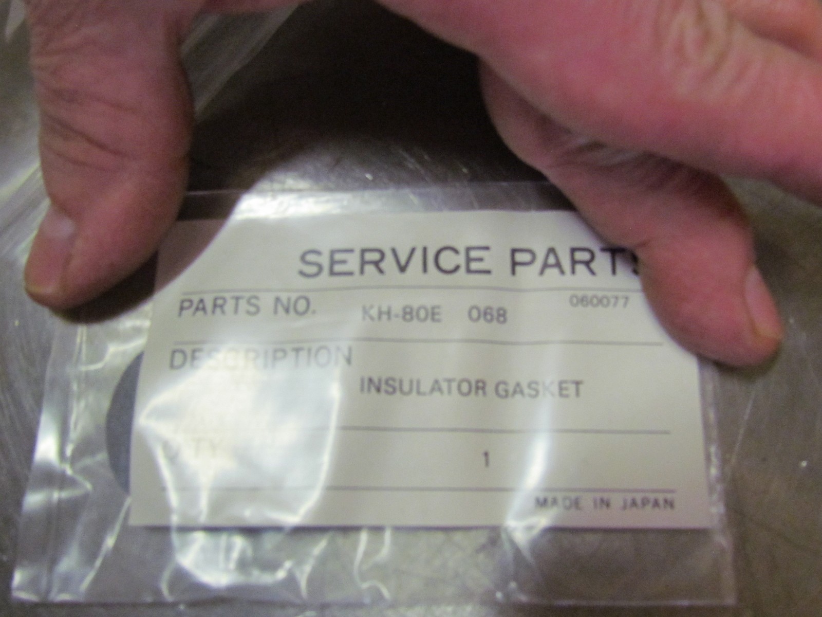 NEW Genuine KH-80E-068 Monitor Kero-sun Toyostove Toyotomi Insulator Gasket