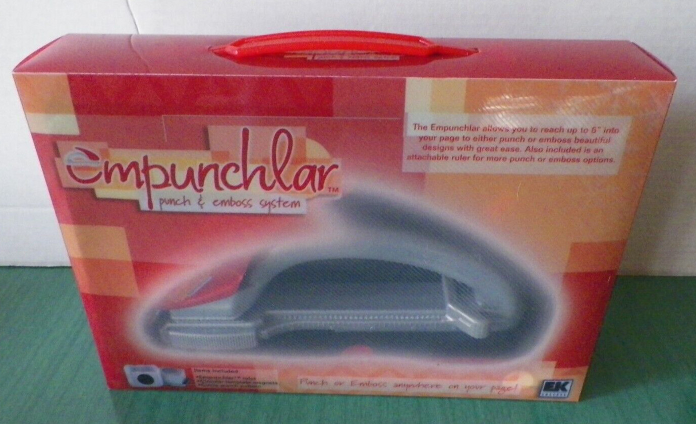 EMPUNCHLAR Punch & Emboss System - EK Success - NEW!
