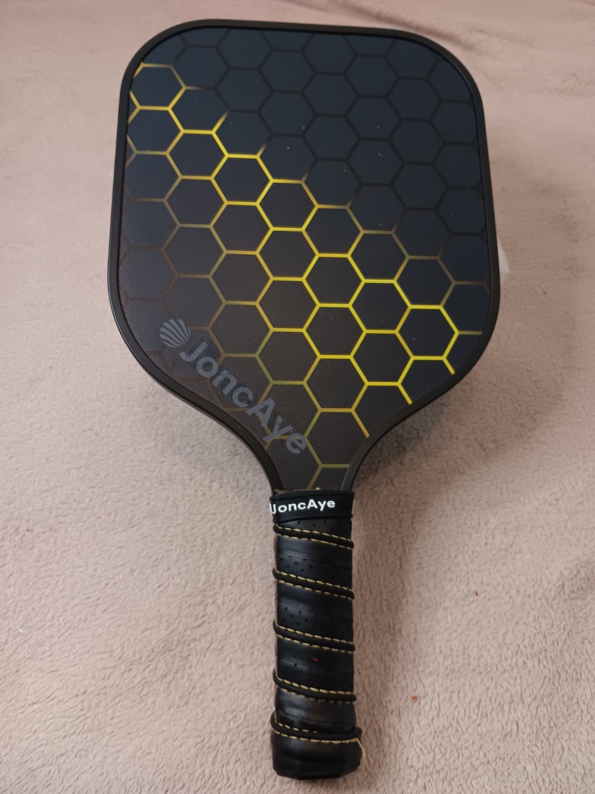 JoncAye BLITZ Pickleball Paddle USA Pickleball Approved Black/Yellow