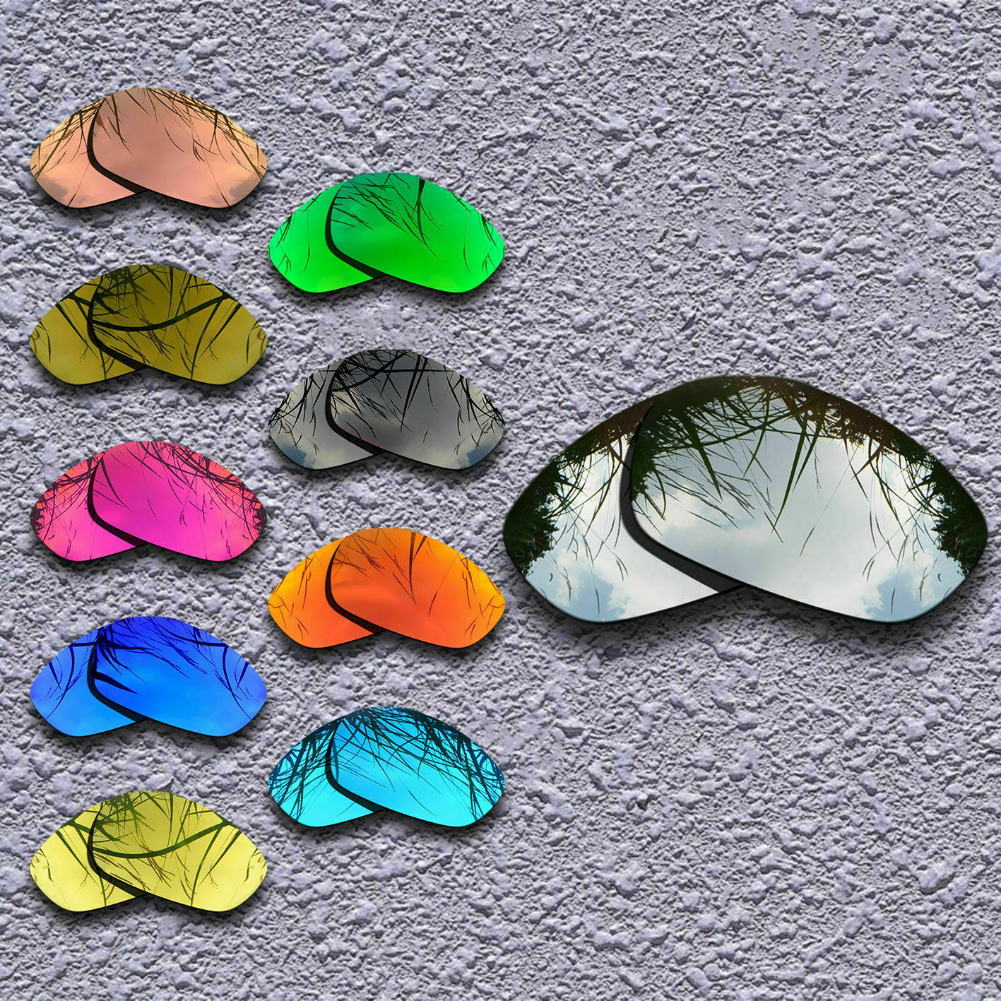 US Replacement Lenses For-Oakley Straight Jacket 2007-Multiple Options Polarized