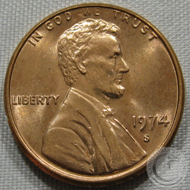 1974-S UNC LINCOLN MEMORIAL PENNY NICE COIN **MAKE AN OFFER**