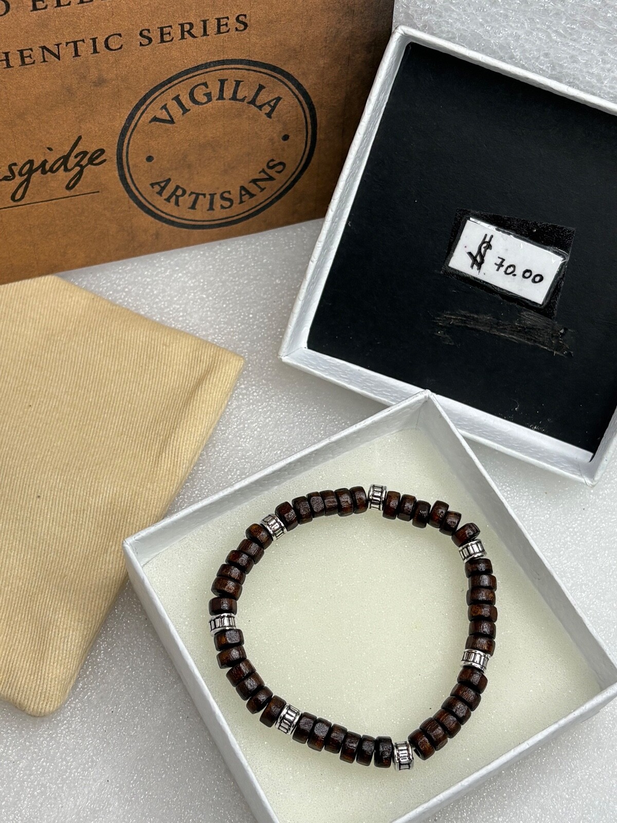 Authentic Handcrafted Wooden Bracelet – Made in Georgia