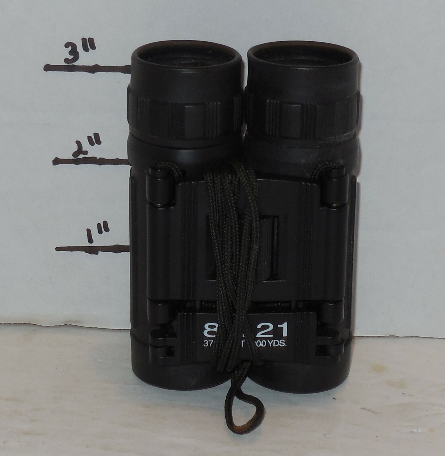 Unbranded Black Compact Hunting Binocular 8 x 21 372 ft to 1000 yds