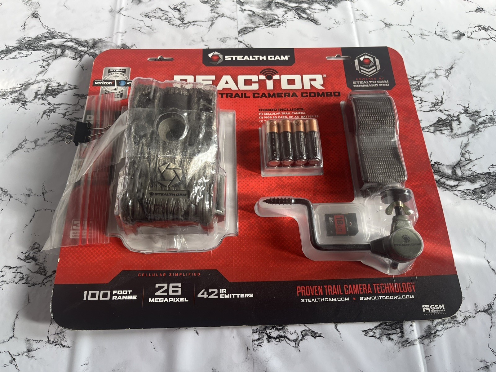 Stealth Cam Reactor Cellular Trail Camera Combo — NEW*** See description
