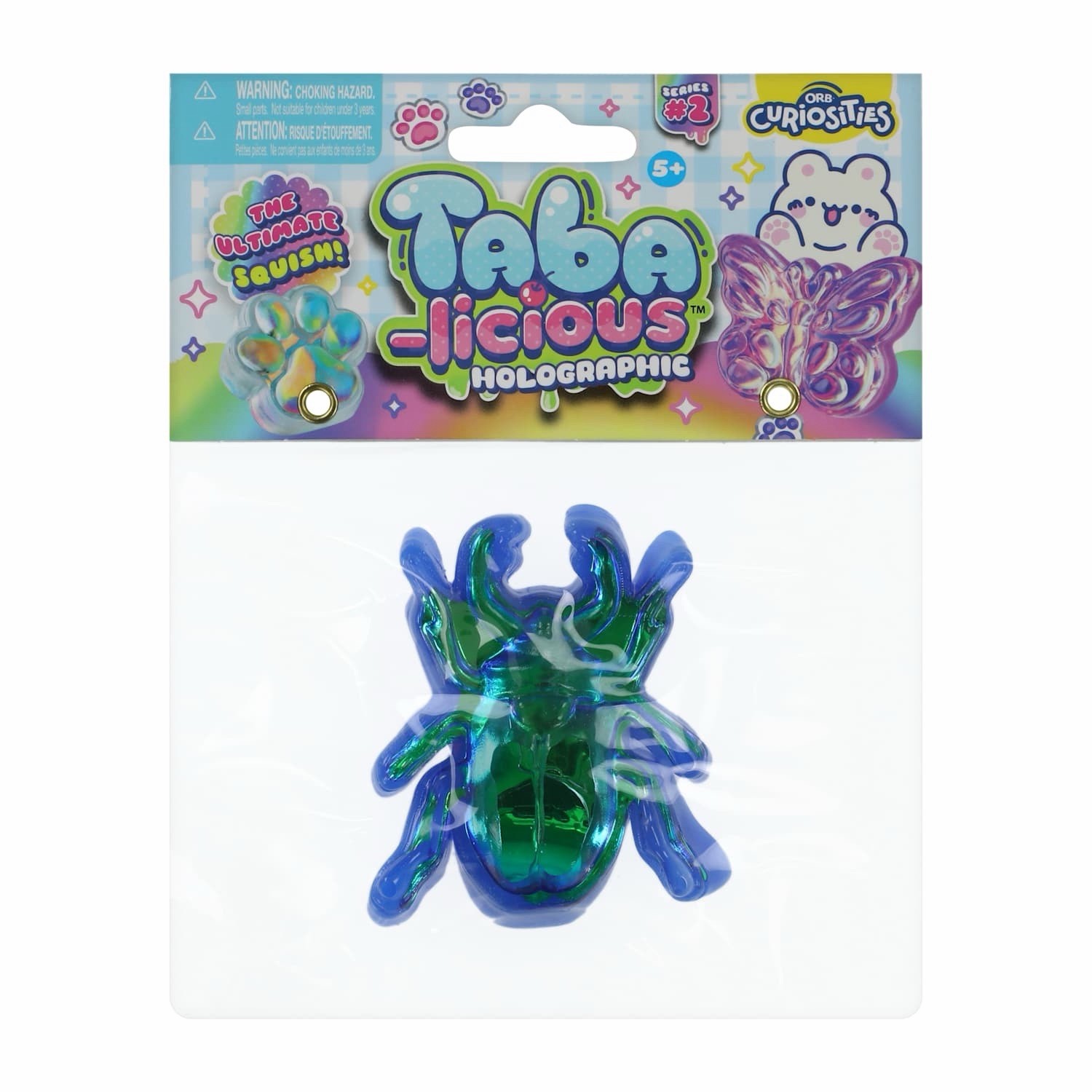 🔥Orb Curiosities TABA Squishy Taba licious Holographic Series 2 BNWT🔥