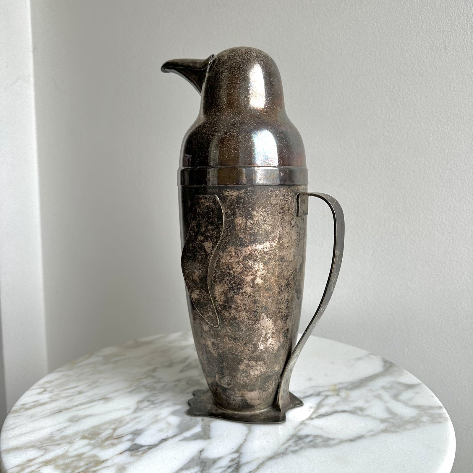 1930s Authentic NAPIER Penguin Martini/Cocktail SHAKER-Post Prohibition Era