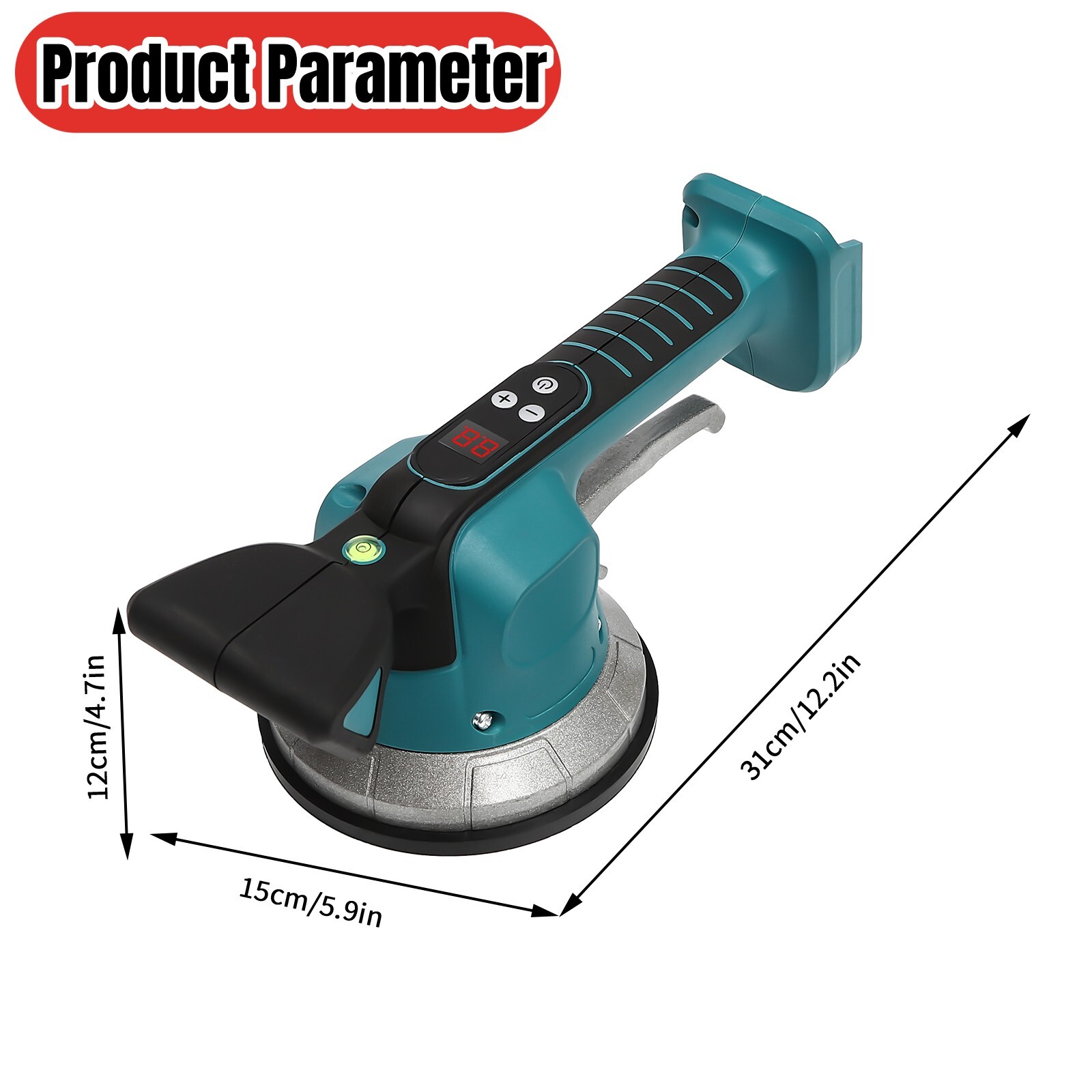 Electric Tile Vibrator Wall Floor Automatic Leveling Tiler Machine Tiling Tool