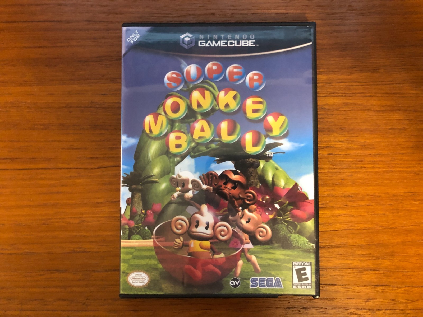 Replacement GameCube Case for Super Monkey Ball
