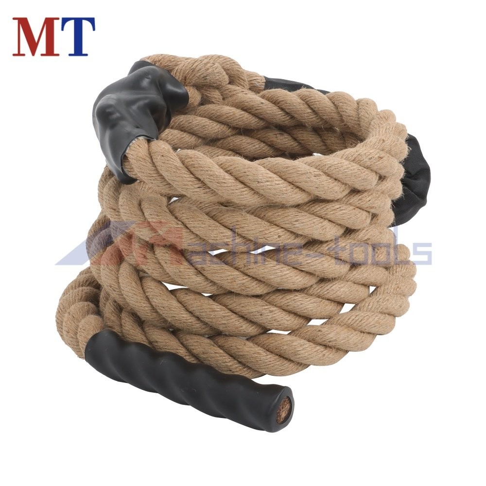 1.5"x15' Outdoor Climbing Rope For Fitness & Strength Training Workout Gym Rope