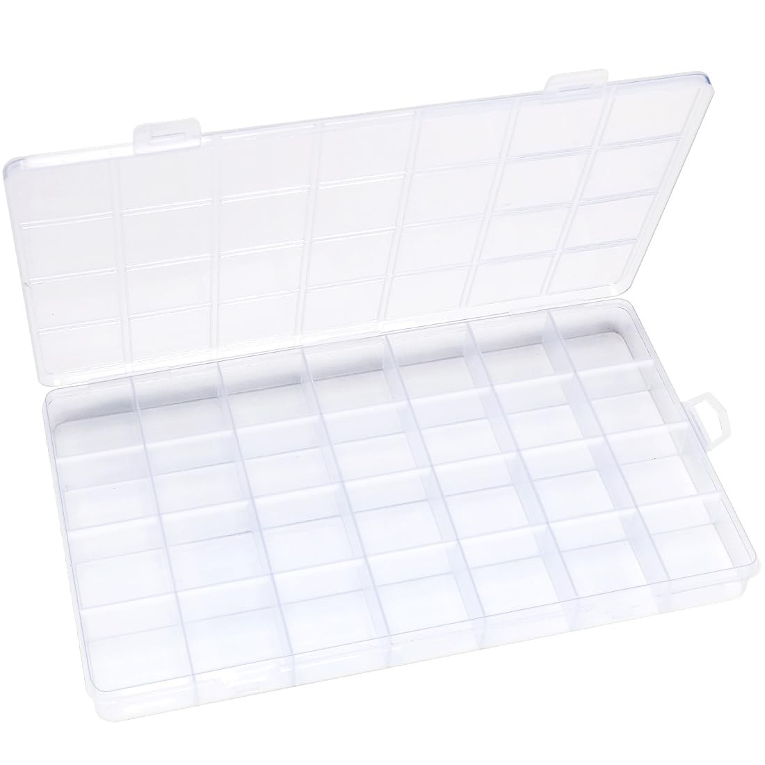 Eppingwin 28 Grids Bead Organizer, 8.6x5x0.66 inch (1 Pack), 28 grids(1 P)