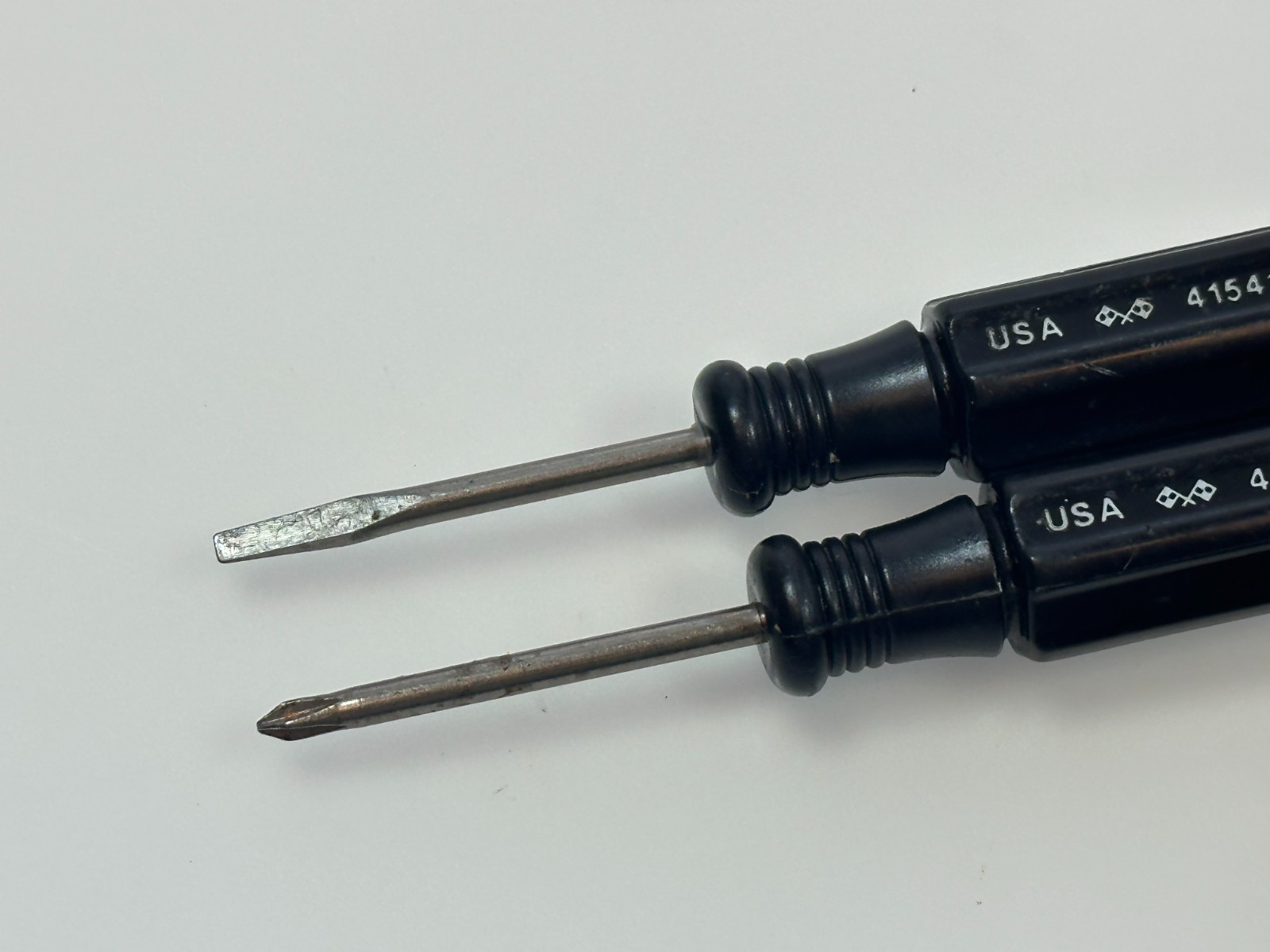 🏁 Craftsman USA 2pc RACING EDITION Mini Precision Screwdriver Phillips & Flat