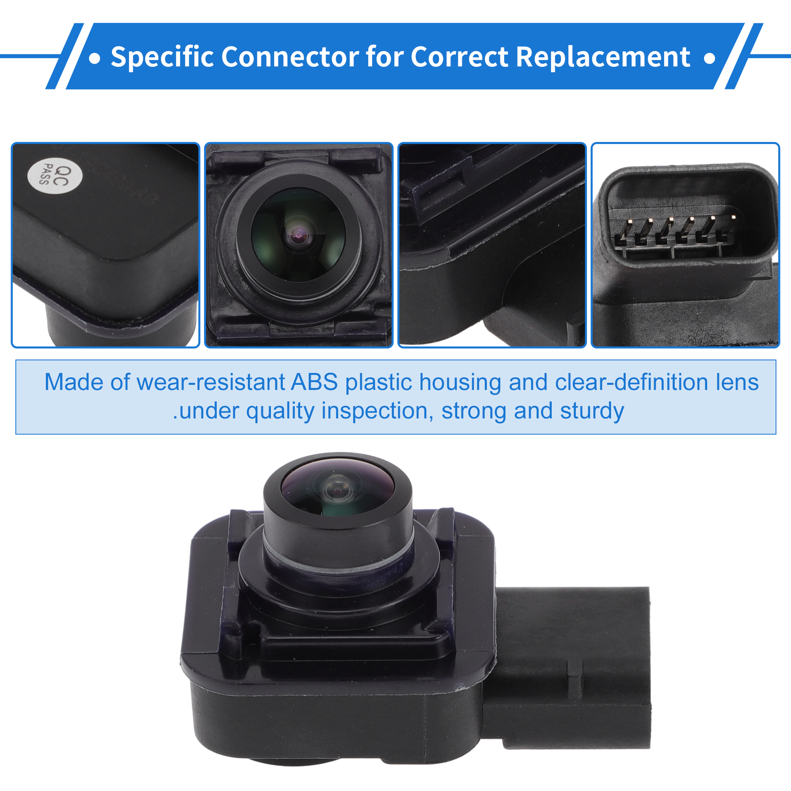 Rear View Camera Backup Reverse Camera 120-180 Degree for Ford Explorer 16-19