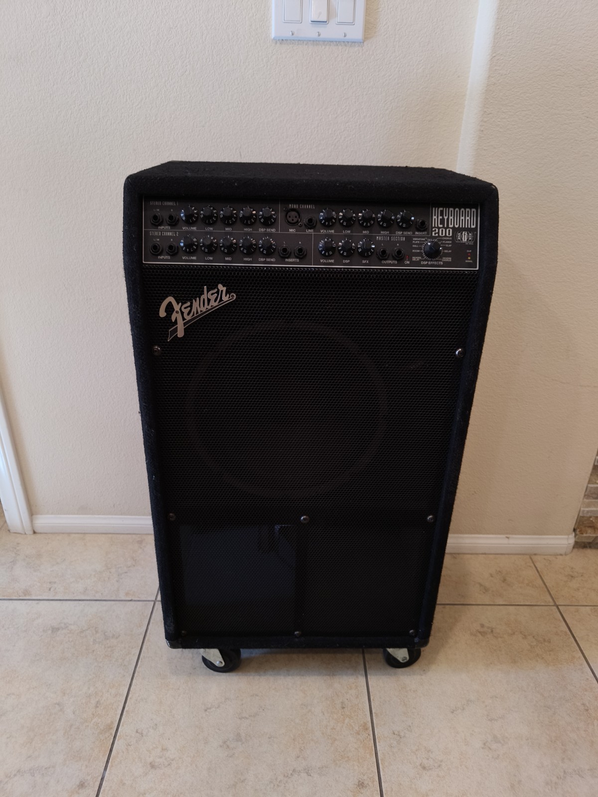 FENDER SFX KEYBOARD 200 AMP - FULLY RENOVATED