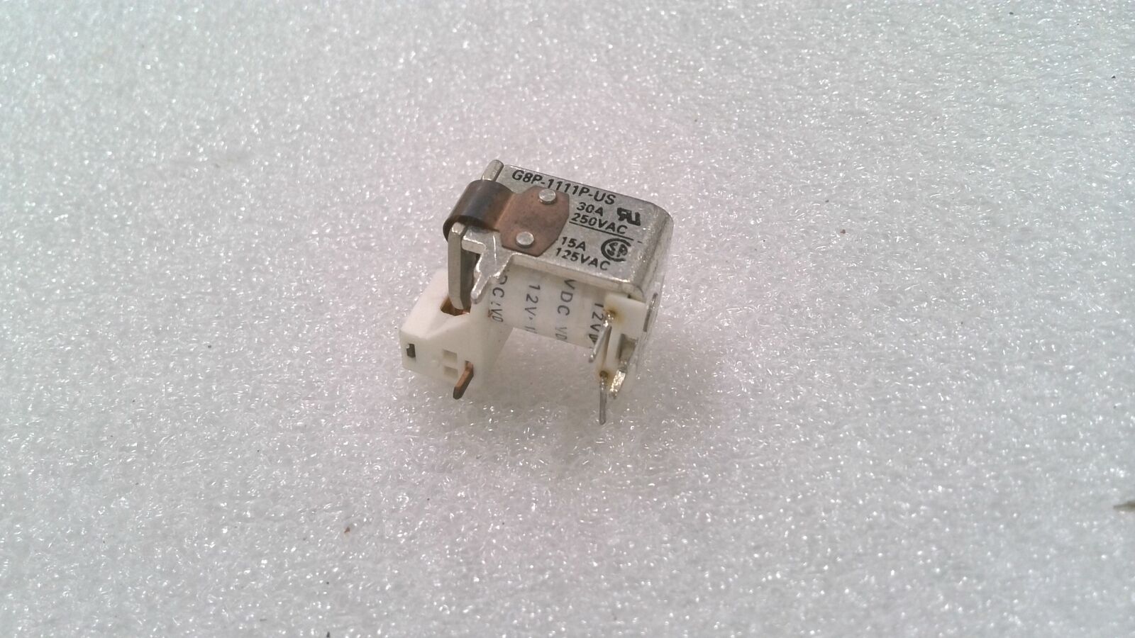 OMRON G8P-1111P-US POWER RELAY, 30A 250VAC, 15A 125VAC, 12VDC (1 EACH)