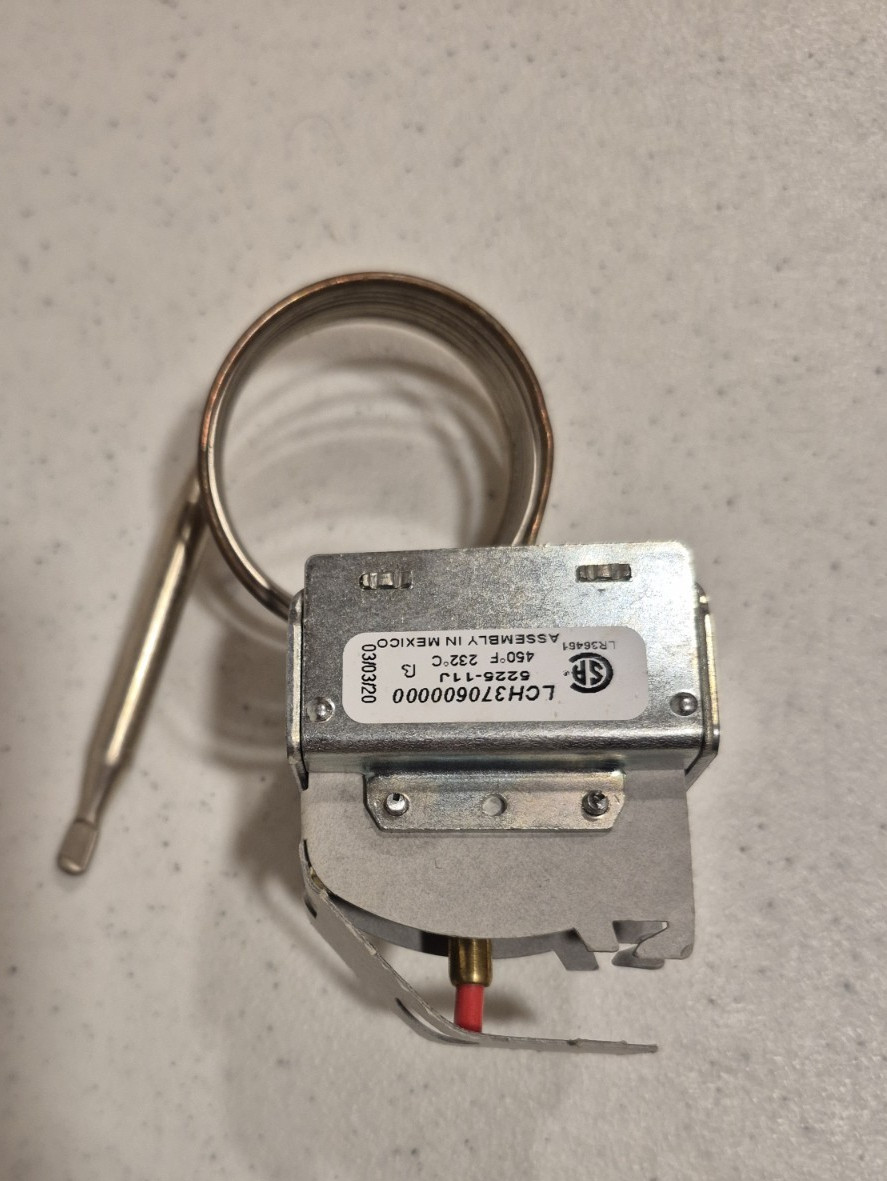 Pitco Fryer Safety Thermostat Part# P5047213