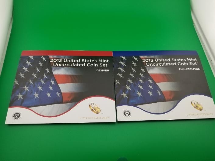 2013-P&D U.S. Uncirculated Set: 28-Coin Set in Original Packaging