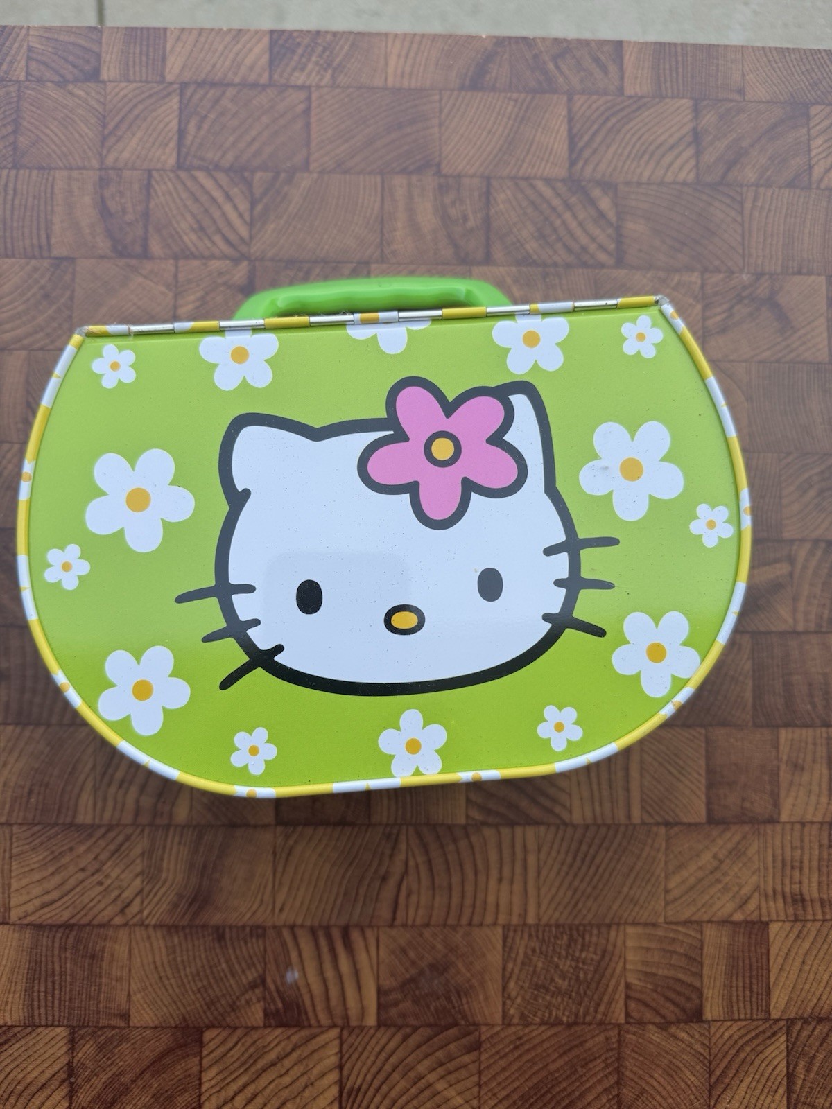 Hello Kitty Tin Metal Lunchbox