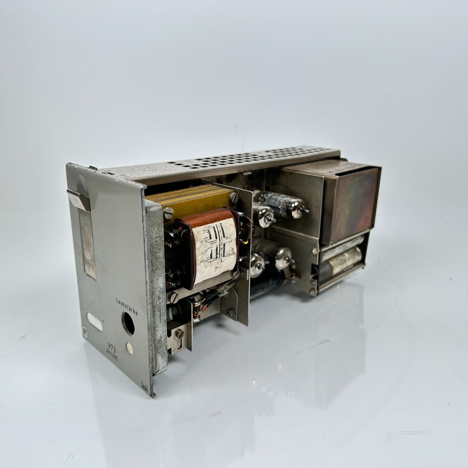 Rare Maihak V73 Tube Amplifier 1950s German Broadcast Talkback Speaker Amp