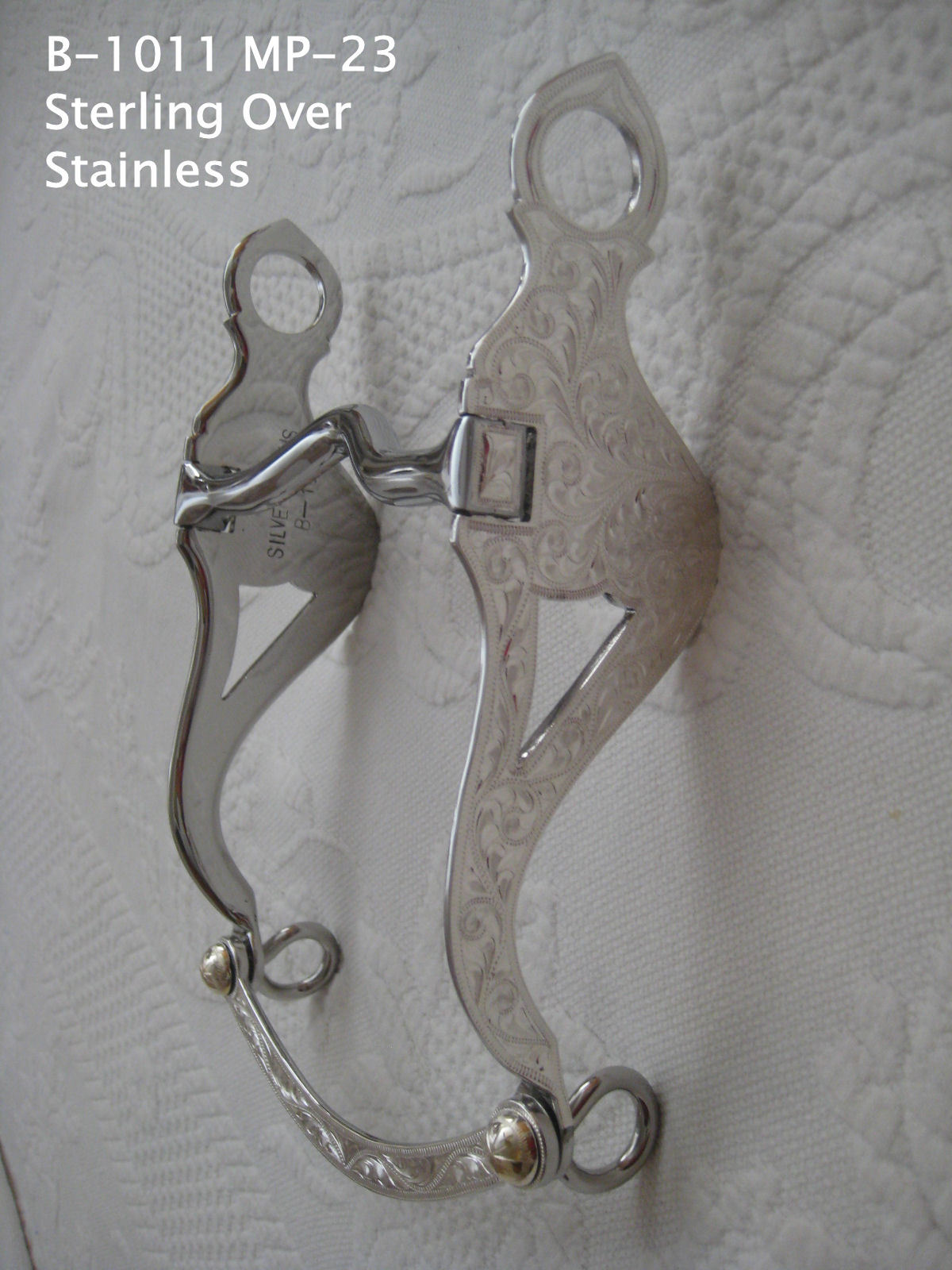 Sterling Silver Show Bit -- JT Silversmiths CUSTOM MADE BITS